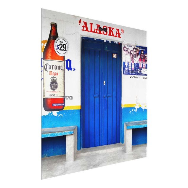Kök dekoration Alaska Blue Bar