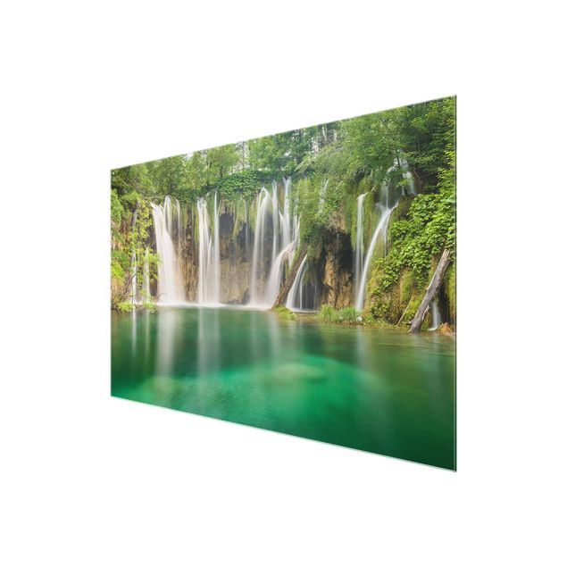 Tavlor modernt Waterfall Plitvice Lakes
