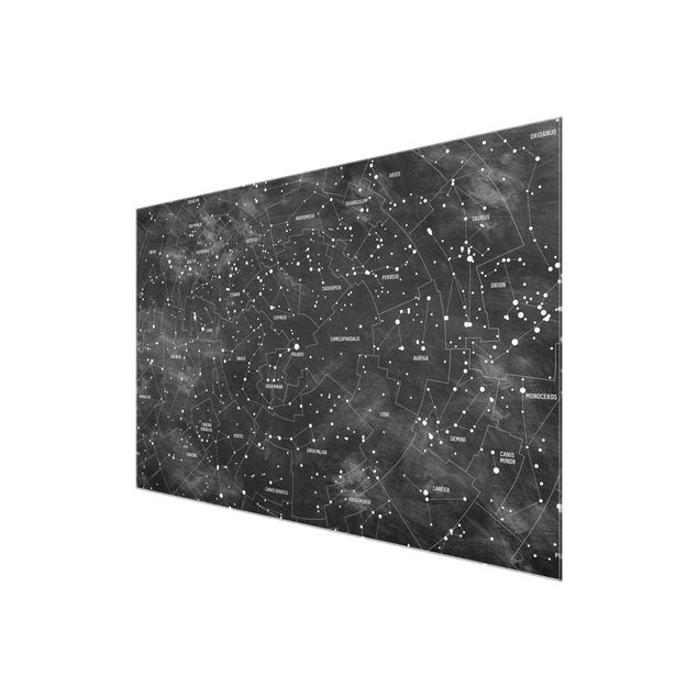 Tavlor Map Of Constellations Blackboard Look