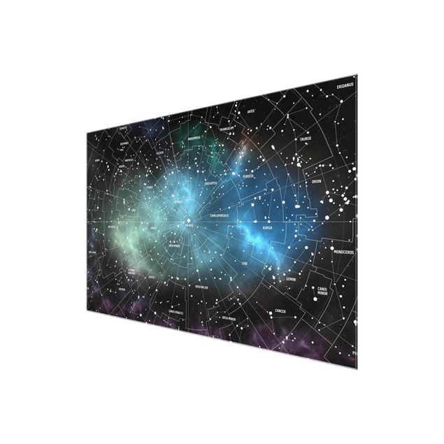 Tavlor Stellar Constellation Map Galactic Nebula