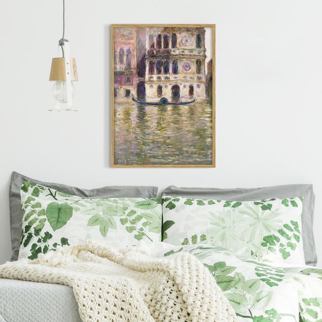 Tavlor med ram konstutskrifter Claude Monet - The Palazzo Dario