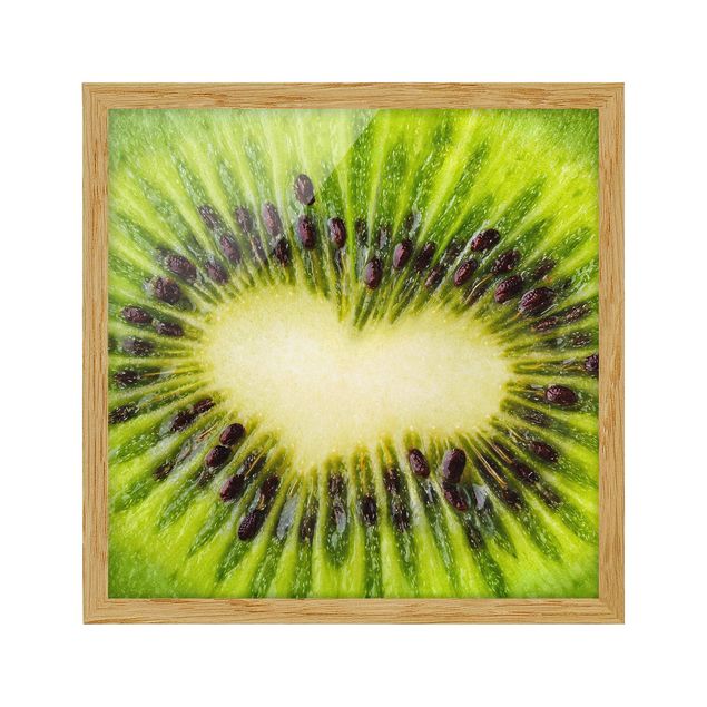 Tavlor grön Kiwi Heart