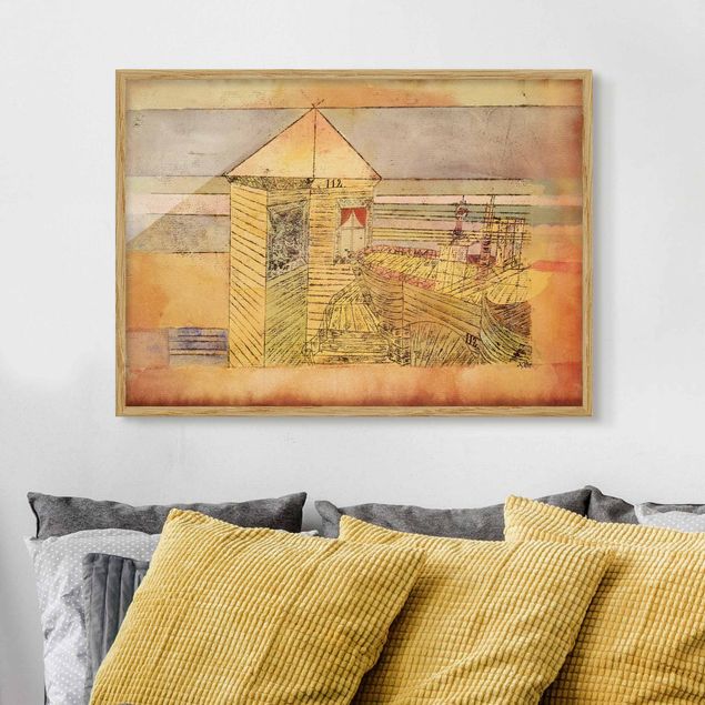 Kök dekoration Paul Klee - Wonderful Landing, Or '112!'