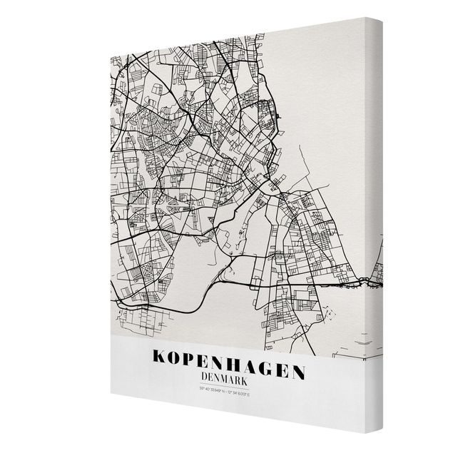 Tavlor Copenhagen City Map - Classic