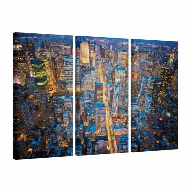 Canvastavlor Arkitektur och Skyline Midtown Manhattan