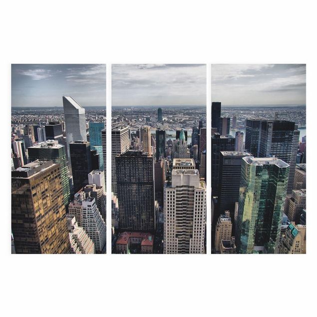 Tavlor arkitektur och skyline In The Middle Of New York