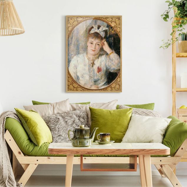 Tavlor med ram konstutskrifter Auguste Renoir - Portrait of Marie Murer