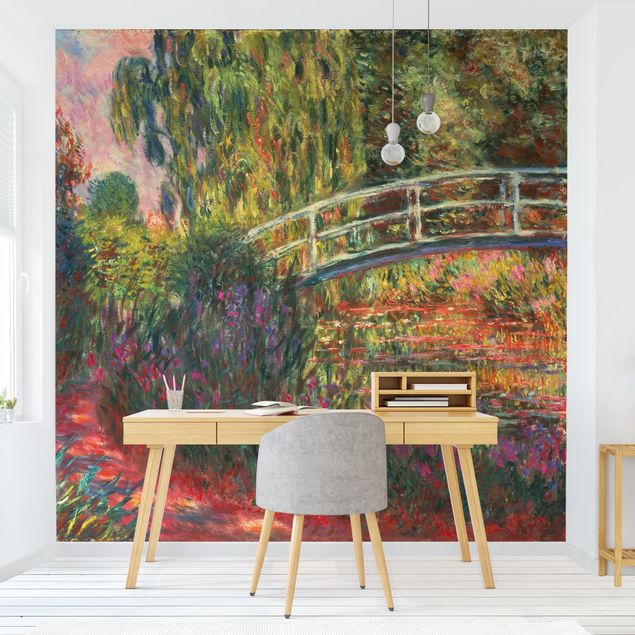 Konststilar Claude Monet - Japanese Bridge In The Garden Of Giverny