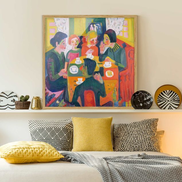 Tavlor med ram konstutskrifter Ernst Ludwig Kirchner - Coffee Table