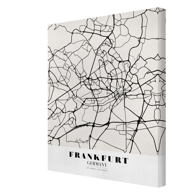 Tavlor Frankfurt City City Map - Classical