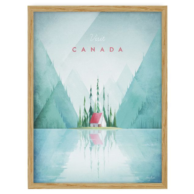 Tavlor landskap Travel Poster - Canada