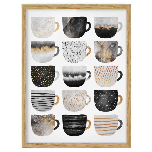 Tavlor kaffe Golden Mugs Black White
