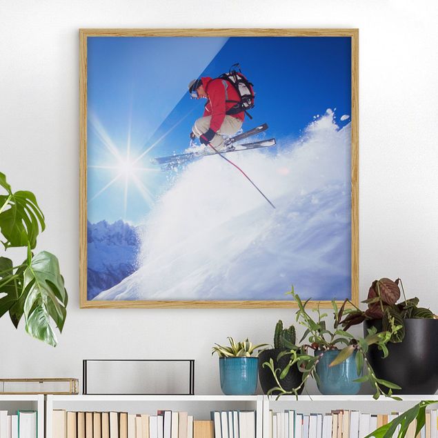 Kök dekoration Ski Jumping
