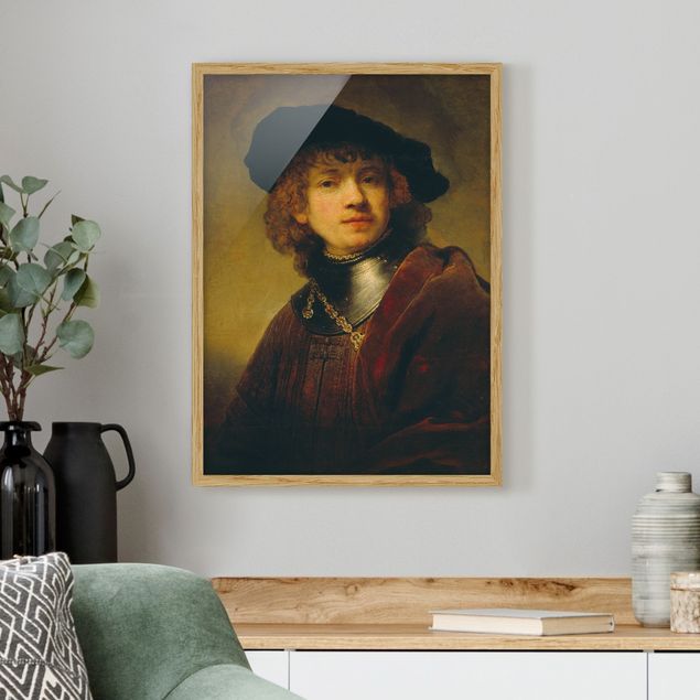Tavlor med ram konstutskrifter Rembrandt van Rijn - Self-Portrait