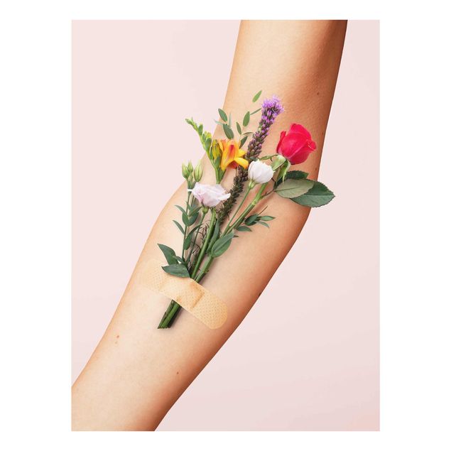 Tavlor blommor  Arm With Flowers