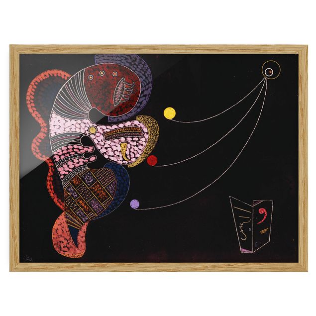 Konstutskrifter Wassily Kandinsky - The Fat And The Thin
