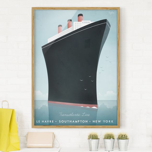 Kök dekoration Travel Poster - Cruise Ship
