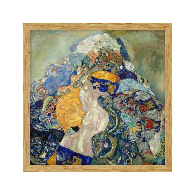 Konstutskrifter Gustav Klimt - Baby (cradle)