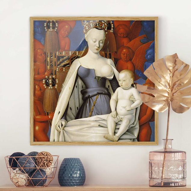 Kök dekoration Jean Fouquet - Madonna and Child