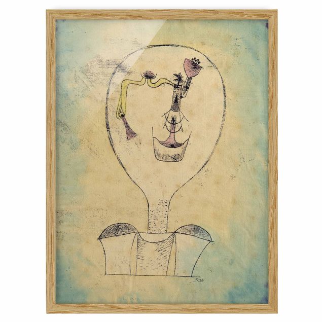 Konststilar Paul Klee - The Bud of the Smile