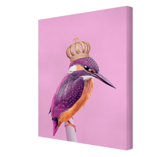 Tavlor Jonas Loose Pink Kingfisher With Crown