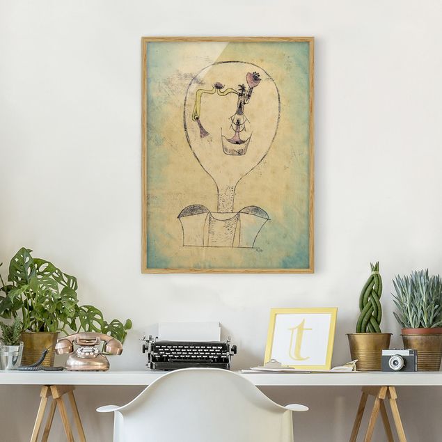 Konstutskrifter Paul Klee - The Bud of the Smile