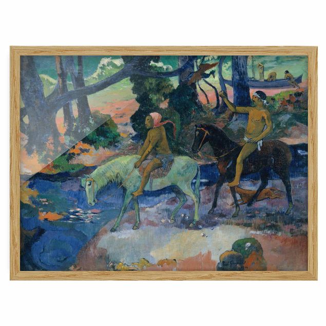 Konstutskrifter Paul Gauguin - Escape, The Ford