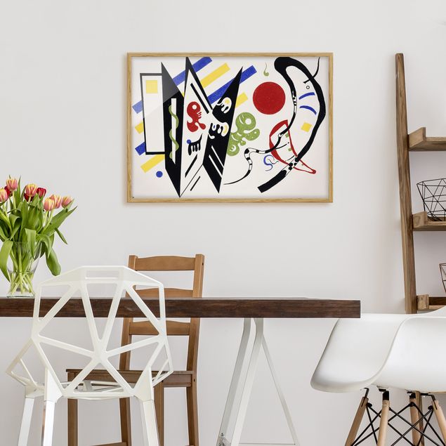 Tavlor med ram konstutskrifter Wassily Kandinsky - Reciproque