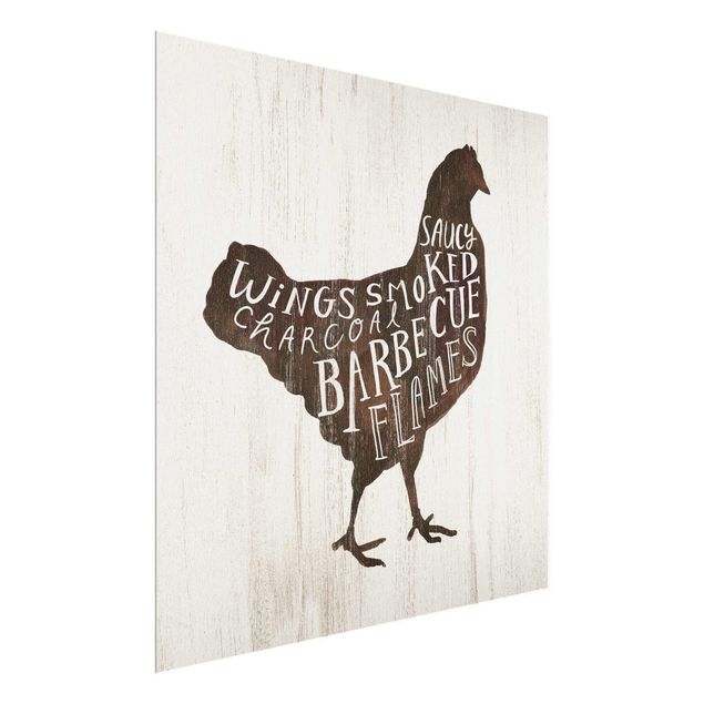 Tavlor modernt Farm BBQ - Chicken