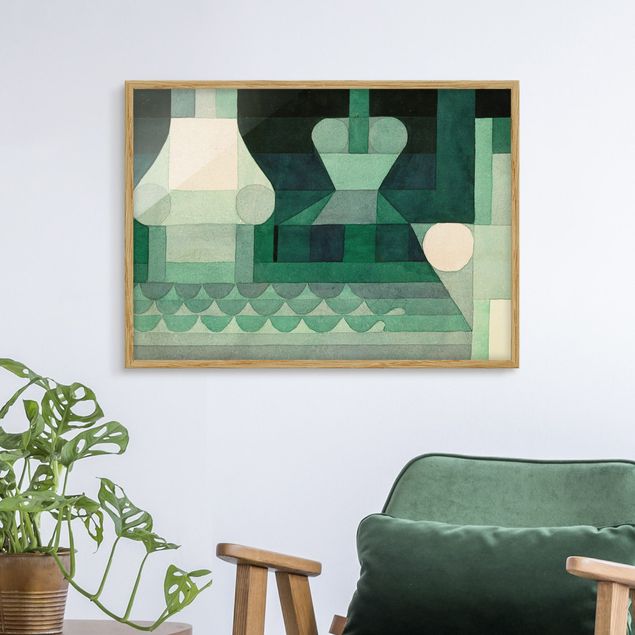 Tavlor med ram konstutskrifter Paul Klee - Locks