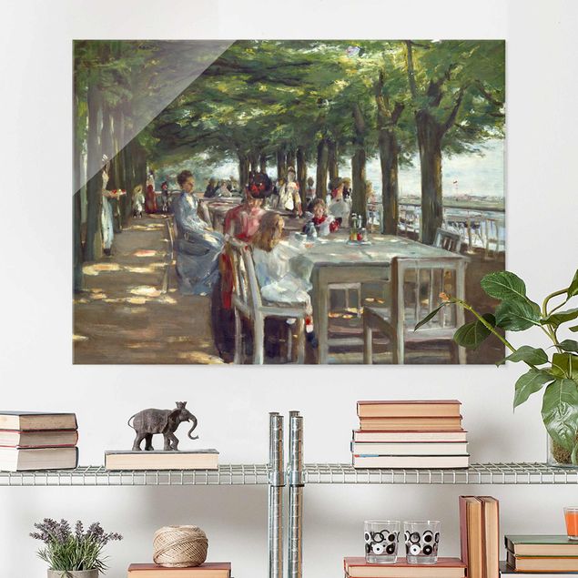 Tavlor konstutskrifter Max Liebermann - The Restaurant Terrace Jacob