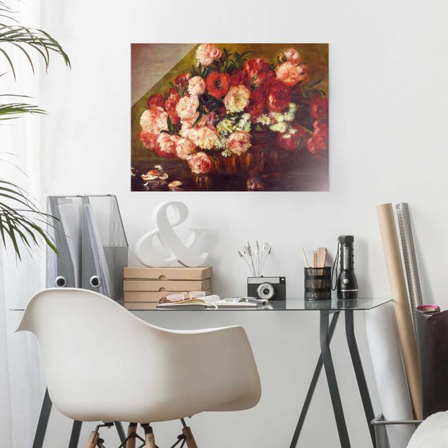 Kök dekoration Auguste Renoir - Still Life With Peonies
