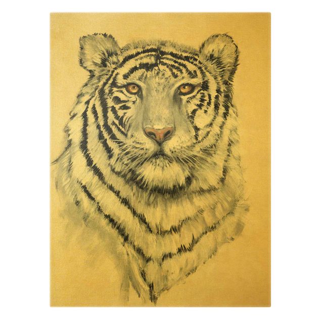 Tavlor Portrait White Tiger I