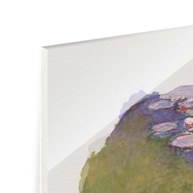 Tavlor landskap WaterColours - Claude Monet - Water Lilies