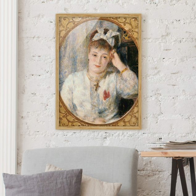 Konststilar Impressionism Auguste Renoir - Portrait of Marie Murer