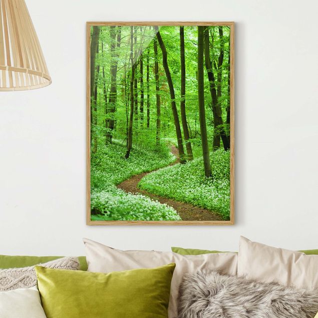 Kök dekoration Romantic Forest Track