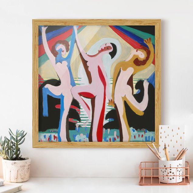 Kök dekoration Ernst Ludwig Kirchner - colour Dance