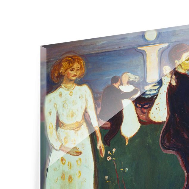 Tavlor konstutskrifter Edvard Munch - The Dance Of Life