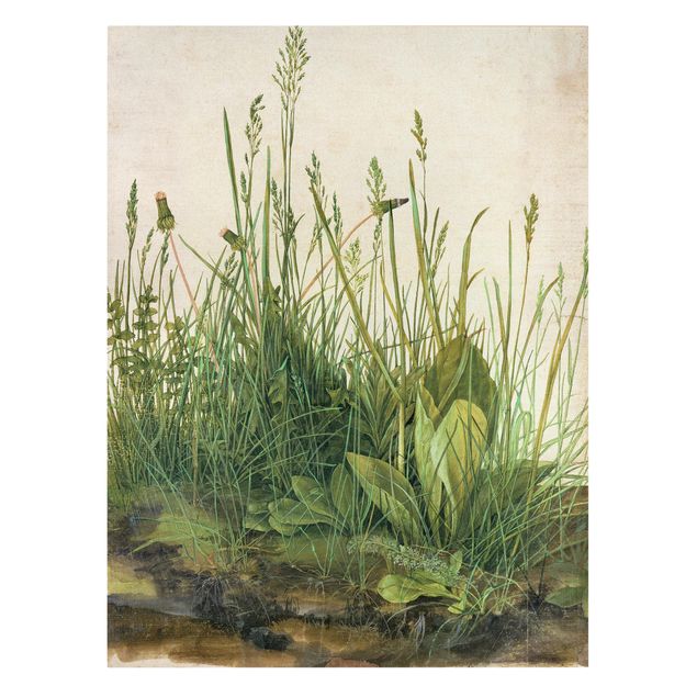 Canvastavlor blommor  Albrecht Dürer - The Great Lawn