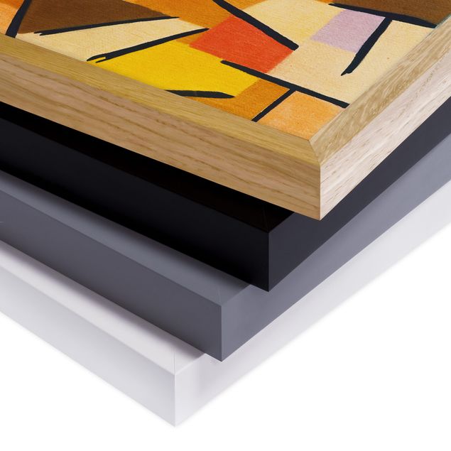 Tavlor med ram abstrakt Paul Klee - Harmonized Fight