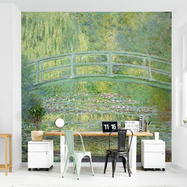 Fototapeter hundar Claude Monet - Japanese Bridge