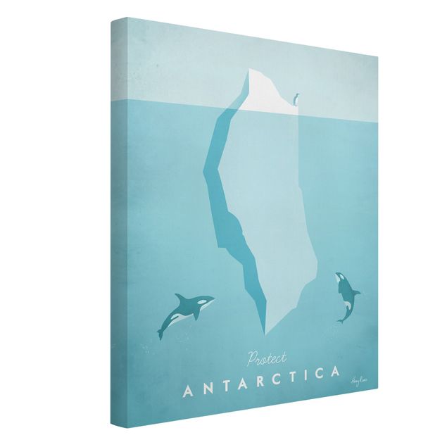 Tavlor landskap Travel Poster - Antarctica