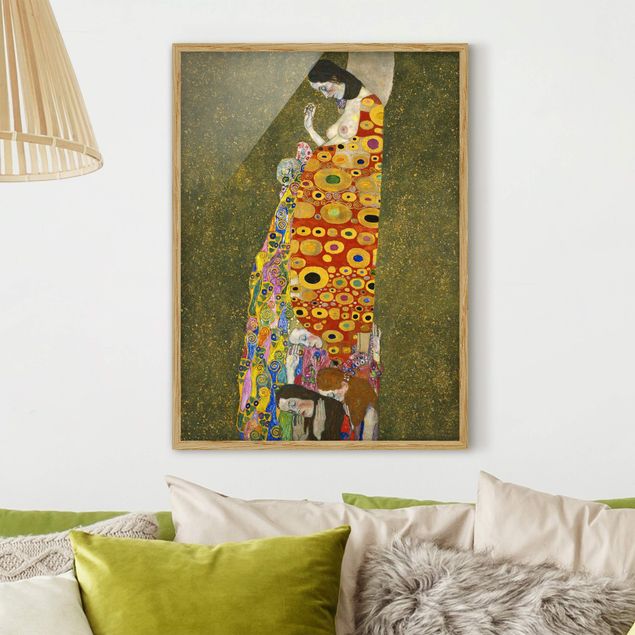 Konststilar Art Deco Gustav Klimt - Hope II