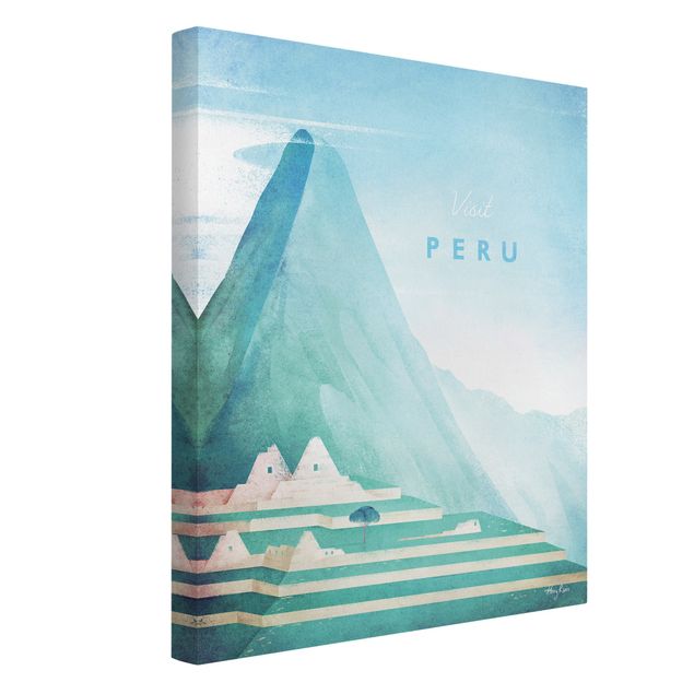 Tavlor landskap Travel Poster - Peru