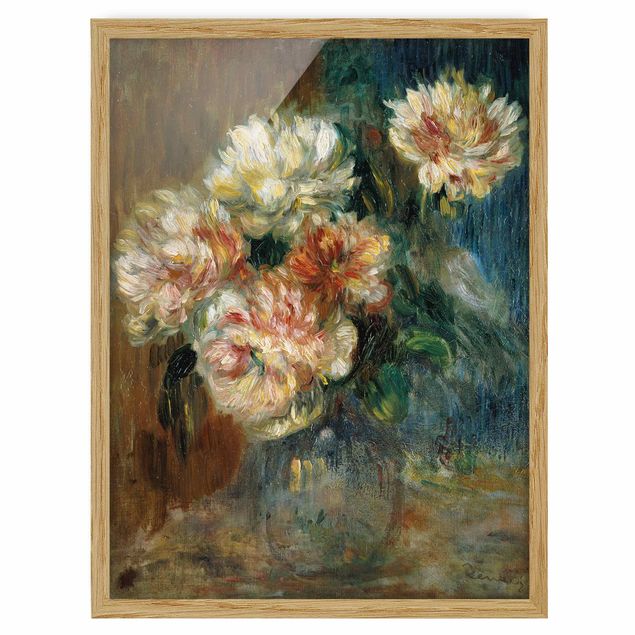 Konstutskrifter Auguste Renoir - Vase of Peonies