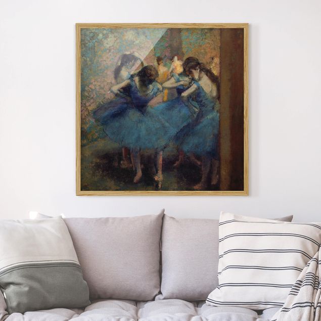 Konststilar Impressionism Edgar Degas - Blue Dancers