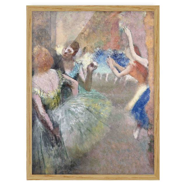Tavlor med ram konstutskrifter Edgar Degas - Ballet Scene