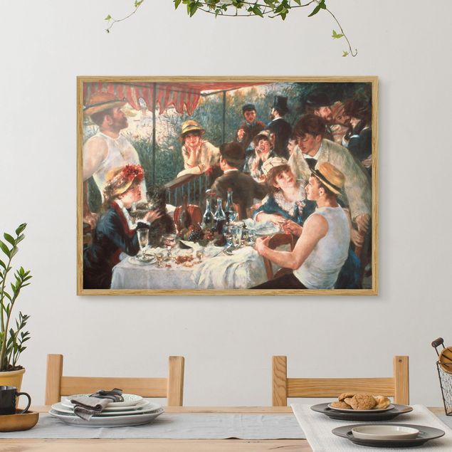 Konststilar Impressionism Auguste Renoir - Luncheon Of The Boating Party