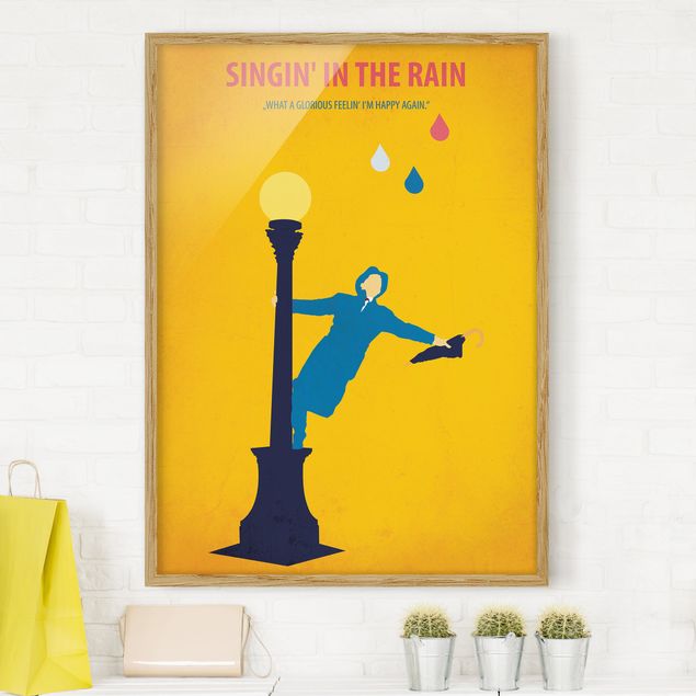 Kök dekoration Film Poster Singing In The Rain