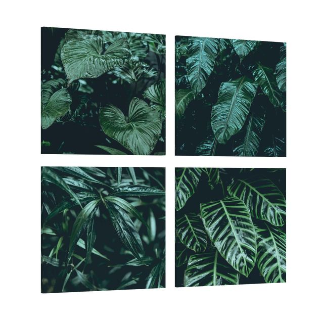 Tavlor grön Tropical Plants
